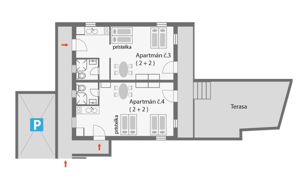 Villa Kristinka Vodice Kültér fotó