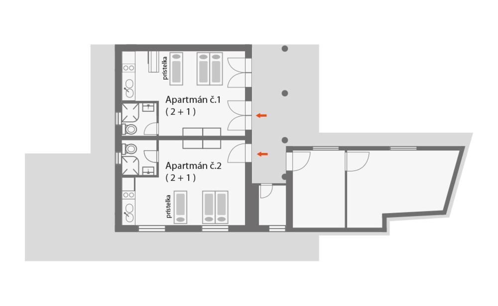 Villa Kristinka Vodice Kültér fotó
